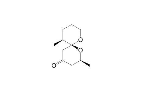 (2S,6S,11S)-2,11-Dimethyl-1,7-dioxaspiro[5.5]undecan-4-one