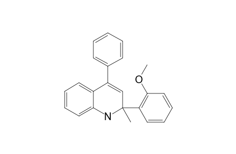 (+/-)-1,2-DIHYDRO-2-(2-METHOXYPHENYL)-2-METHYL-4-PHENYLQUINOLINE
