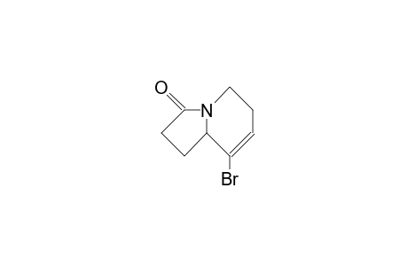 5-Bromo-1,5,6,8a-tetrahydro-3(2H)-indolizinone