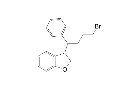 3-(4-bromo-1-phenylbutyl)-2,3-dihydrobenzofuran