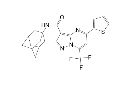 N-(1-adamantyl)-5-(2-thienyl)-7-(trifluoromethyl)pyrazolo[1,5-a]pyrimidine-3-carboxamide
