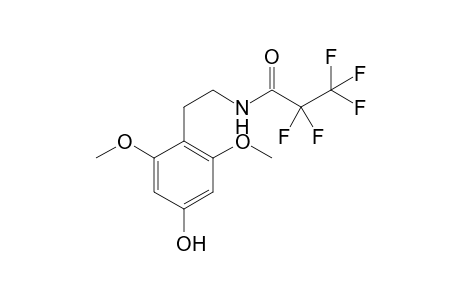 2,6-Dimethoxy-4-hydroxy-phenethylamine PFP