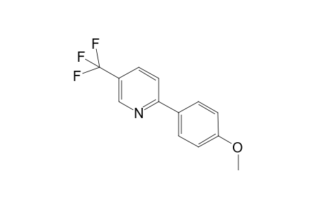2-(4-Methoxyphenyl)-5-(trifluoromethyl)pyridine