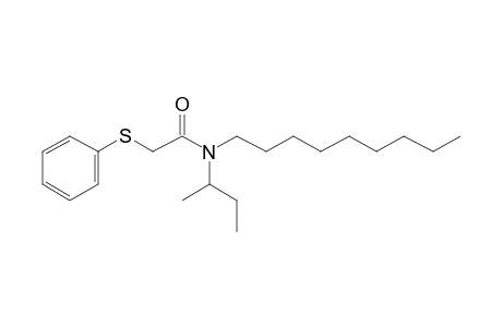 Acetamide, 2-phenylthio-N-(2-butyl)-N-nonyl-