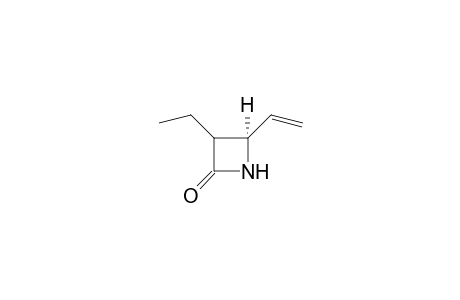 (3R*,4S*)-3-Ethyl-4-vinylazitidin-2-one