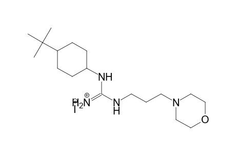 Guanidine, N-[4-(1,1-dimethylethyl)cyclohexyl]-N'-[3-(4-morpholinyl)propyl]-, monohydriodide