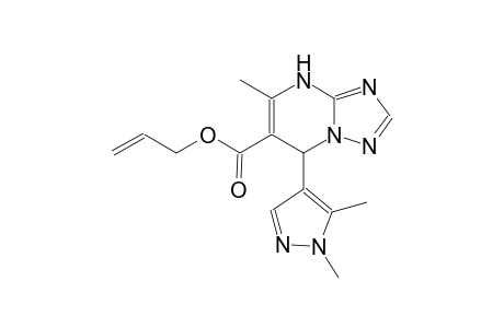 allyl 7-(1,5-dimethyl-1H-pyrazol-4-yl)-5-methyl-4,7-dihydro[1,2,4]triazolo[1,5-a]pyrimidine-6-carboxylate