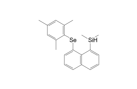 1-Mesitylselanyl-8-dimethylsilylnaphthalene