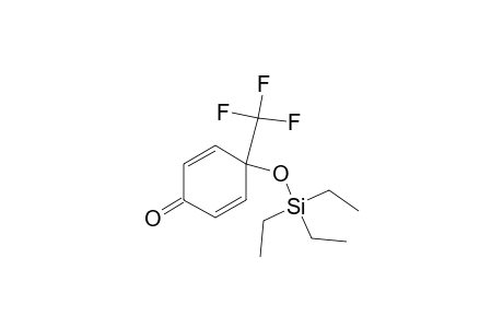 4-triethylsilyloxy-4-(trifluoromethyl)-1-cyclohexa-2,5-dienone