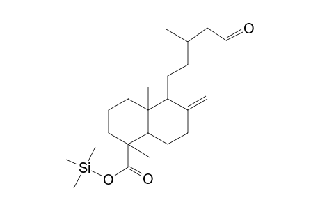 Imbricataloic acid, mono-TMS