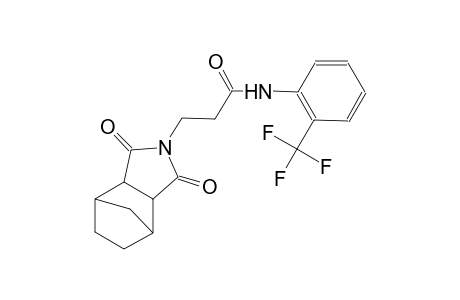 3-(1,3-dioxohexahydro-1H-4,7-methanoisoindol-2(3H)-yl)-N-(2-(trifluoromethyl)phenyl)propanamide