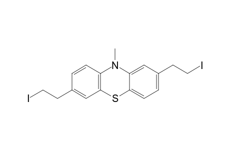 2,7-bis(2-iodanylethyl)-10-methyl-phenothiazine