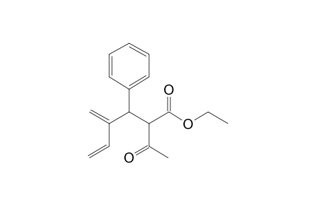 2-Acetyl-4-methylene-3-phenyl-hex-5-enoic acid ethyl ester