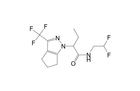 N-(2,2-difluoroethyl)-2-(3-(trifluoromethyl)-5,6-dihydrocyclopenta[c]pyrazol-1(4H)-yl)butanamide