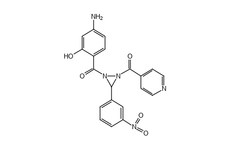 1-(4-aminosalicyloyl)-2-isonicotinoyl-3-(m-nitrophenyl)diaziridine