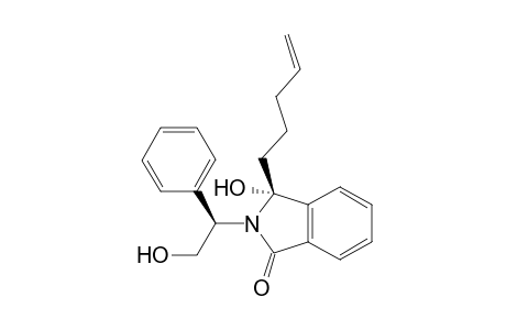 (3R)-3-hydroxy-2-[(1R)-2-hydroxy-1-phenyl-ethyl]-3-pent-4-enyl-isoindolin-1-one