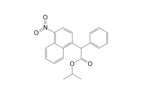 iso-Propyl 1-(4-nitronaphthyl)phenylacetate