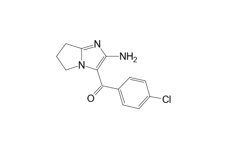 Methanone, (2-amino-6,7-dihydro-5H-pyrrolo[1,2-a]imidazol-3-yl)(4-chlorophenyl)-