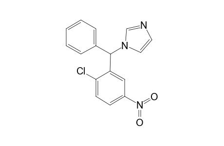 1-[(2-CHLORO-5-NITROPHENYL)-PHENYLMETHYL]-IMIDAZOLE