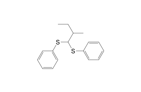 Benzene, 1,1'-[(2-methylbutylidene)bis(thio)]bis-