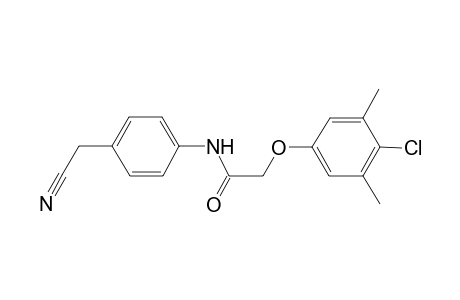 2-(4-Chloro-3,5-dimethylphenoxy)-N-[4-(cyanomethyl)phenyl]acetamide