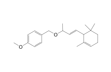 (E)-1-methoxy-4-((4-(2,6,6-trimethylcyclohex-2-enyl)but-3-en-2-yloxy)methyl)benzene