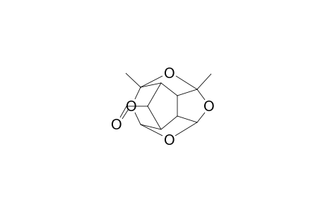 1,3-Dimethyl-10-syn-formyl-2,4,6,13-tetraoxapentacyclo[5.5.1.0(3,11).0(5,9).0(8,12)]tridecane