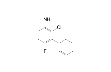 2-Chloro-3-cyclohex-2-en-1-yl-4-fluoroaniline