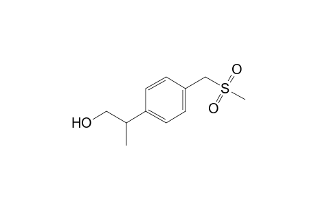 Methyl p-(1-methyl-2-hydroxyethyl)benzyl sulfone