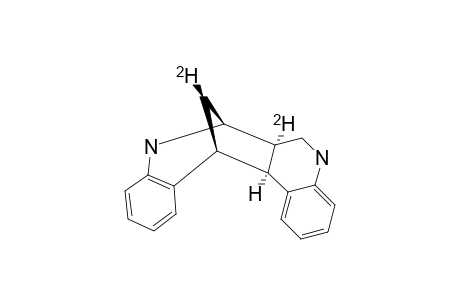 anti-6a,14.beta.-Dideutero-5,6,6a,7,13,13a-hexahydro-7,13-methanoquino[3,4-c][1]benzazepine