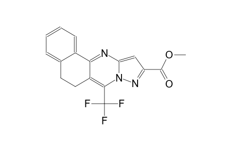 benzo[h]pyrazolo[5,1-b]quinazoline-10-carboxylic acid, 5,6-dihydro-7-(trifluoromethyl)-, methyl ester