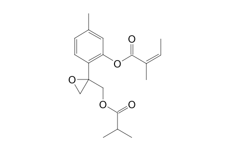 10-Isobutyryloxy-8,9-epoxythymyl angelate