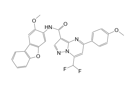 7-(difluoromethyl)-N-(2-methoxydibenzo[b,d]furan-3-yl)-5-(4-methoxyphenyl)pyrazolo[1,5-a]pyrimidine-3-carboxamide