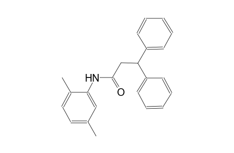 N-(2,5-dimethylphenyl)-3,3-diphenylpropanamide