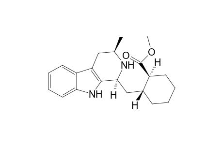 Methyl {2-[(1',2',3',4'-Tetrahydro-3'-methyl-.beta.-carbolin-1'-yl)methyl]cyclohexane-1-carboxylate