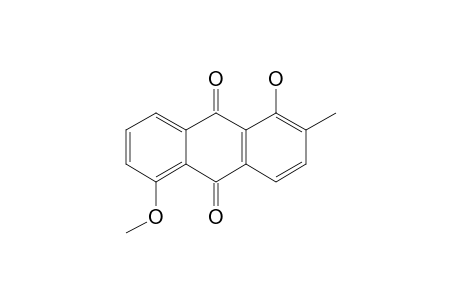 1-HYDROXY-5-METHOXY-2-METHYL-9,10-ANTHRAQUINONE