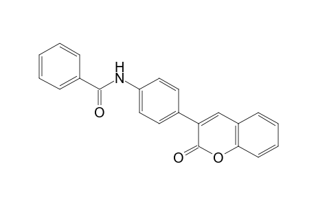 Benzamide, N-[4-(2-oxo-2H-1-benzopyran-3-yl)phenyl]-