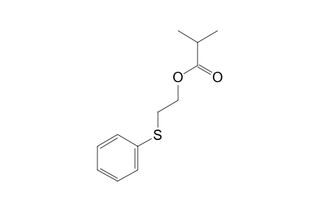 2-(Phenylthio)ethyl isobutyrate