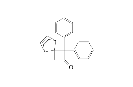 Spiro[bicyclo[2.2.1]hepta-2,5-diene-7,1'-cyclobutan]-3'-one, 2',2'-diphenyl-