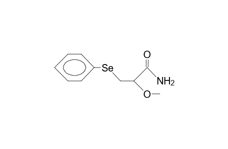 A-Methoxy-B-phenylseleno-propionamide