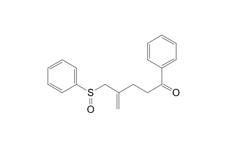 1-Phenyl-4-phenylsulfinylmethylpent-4-en-1-one