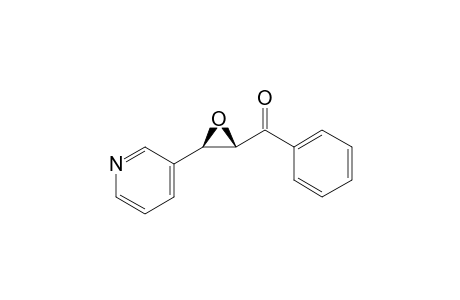 phenyl-[(2S,3R)-3-(3-pyridinyl)-2-oxiranyl]methanone