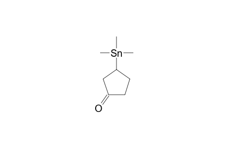 3-trimethylstannyl-1-cyclopentanone