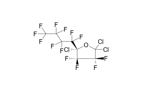 2-NONAFLUOROBUTYL-2,5,5-TRICHLOROTETRAFLUOROOXOLANE