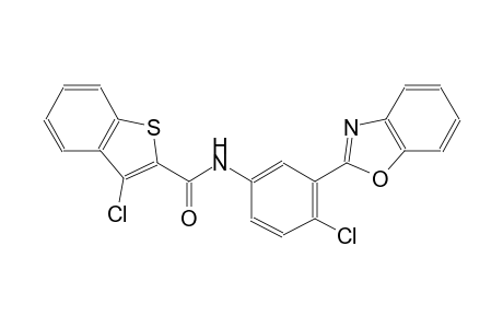 benzo[b]thiophene-2-carboxamide, N-[3-(2-benzoxazolyl)-4-chlorophenyl]-3-chloro-
