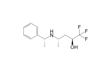 (2S,4S)-1,1,1-Trifluoro-4-{[(1R)-1-phenylethyl]amino}pentan-2-ol