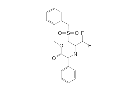 METHYL-(1-BENZYLSULFONYL-2-DIFLUOROMETHYLVINYLAMINO)-PHENYLACETATE;MAJOR-ISOMER