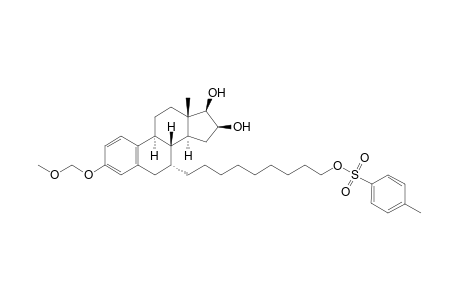 7.alpha.-[9-(4-Methylbenzylsulfonyloxy)nonyl]-3-O-methoxymethylestra-1,3,5(10)-triene-3,16.beta.,17.beta.-triol