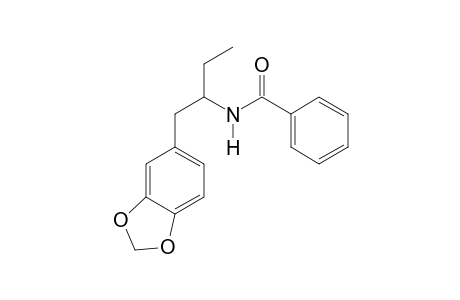 N-Benzoyl-1-(3,4-methylenedioxyphenyl)butan-2-amine