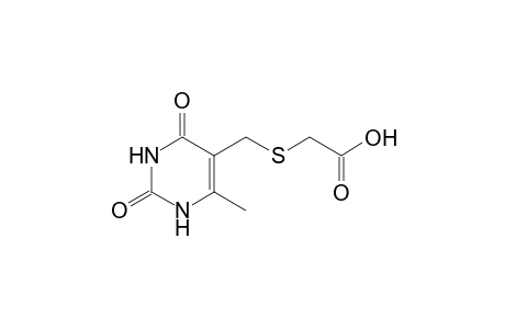 Acetic acid, 2-(1,2,3,4-tetrahydro-6-methyl-2,4-dioxo-5-pyrimidylmethylthio)-